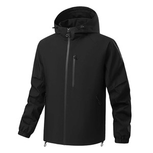Streetwear coupe-vent à capuche pour printemps et automne personnalisé Vestes légères coupe-vent - Product Image 3