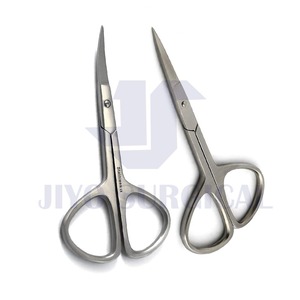 Herramienta profesional de manicura y pedicura de acero inoxidable, tijeras de precisión para cutículas de uñas, recortador de aseo Manual - Product Image 1