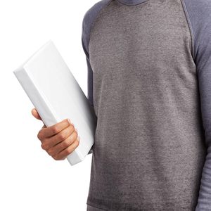 Classeur à 3 anneaux, 1 pouce - Blanc, lot de 4 - Product Image 1