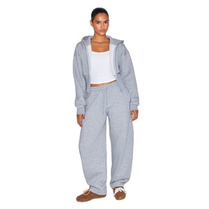 Diseño personalizado al por mayor mujeres Zip Up Hoodie moda Streetwear chaqueta de lana Casual Sudadera con capucha para uso en invierno - Product Image 1