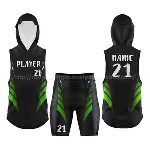 Uniformes de football personnalisés 7on7, ensemble d'équipes pour hommes, maillots et shorts personnalisés, équipement d'entraînement respirant à séchage rapide - Product Image 1