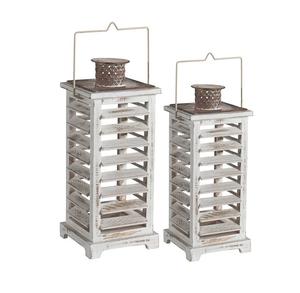 Lanterne en bois artisanale de qualité supérieure, décoration d'intérieur, porte-bougie en bois, lanternes au design luxueux, taille personnalisée, Noël ÉLÉGANTE - Product Image 1