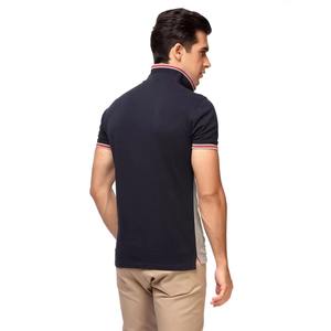 2025 hommes pour Polo T-Shirt à la mode couleur unie nouvelle tendance conçu tissu tricoté écologique plaine teint Technique - Product Image 5