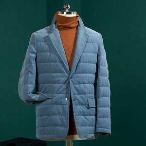 Chaqueta Acolchada Reversible para Hombre, al por Mayor, de Doble Cara, Rellena de Poliéster, Resistente al Viento, Impermeable, Transpirable y Ecológica, con Capucha, Talla Grande - Product Image 1