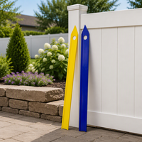 Profils de clôture en PVC personnalisés, profil de clôture en vinyle plastique extrudé pour panneaux de clôture d'intimité, mur de jardin, clôture extérieure