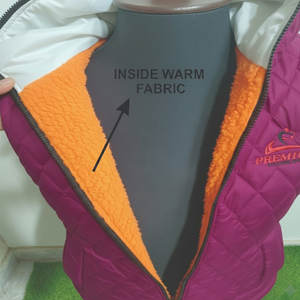 Veste Homme Réversible Personnalisable Style Casual Fermeture Éclair Respirante Gilet Chaud Veste Fabriquée pour Homme - Product Image 6