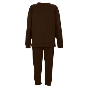Conjunto de ropa deportiva de lana para mujer, cómodo y al por mayor, conjunto de traje de lana, colección de chándal de lana cálido y elegante para mujer - Product Image 3