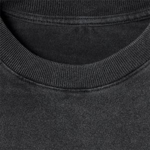 Nueva camiseta de otoño OEM Color sólido 220GSM peinado 100% algodón camiseta hombres personalizado Casual manga larga Camisetas cuello redondo de hombre - Product Image 5