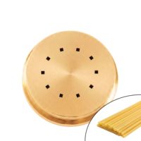 Emporte-pièce à pâtes en laiton (fini bronze) - Spaghetti alla Chitarra 2x2mm - compatible NMH5 - 50mm