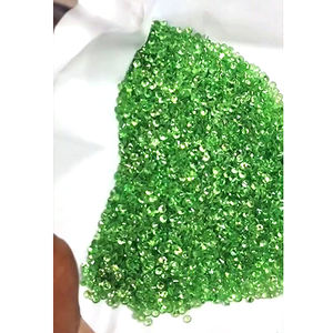 2500 Piezas de Tsavorita Natural de 1.5mm, Corte Redondo Tipo Diamante, 60 Quilates, Lote Iroc Sales, Piedras Preciosas Sueltas de Buena Calidad, Facetadas, US$144 por Todo - Product Image 6