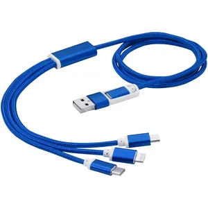 Cable USB Versátil 5 en 1 Personalizado para Artículos Promocionales - Product Image 1