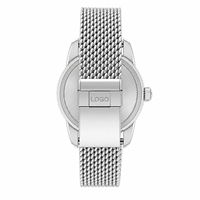 Montre automatique mécanique de luxe carrée pour homme, mouvement Hangzhou, aiguille cachée, acier inoxydable, saphir 144