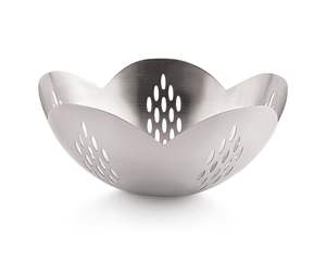 Bol à fruits en acier inoxydable perforé / Panier de service décoratif - Product Image 3