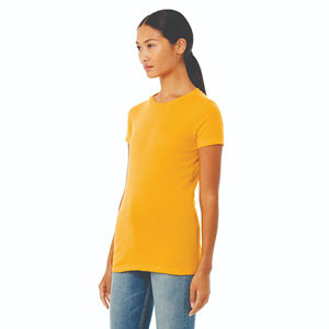 เสื้อยืดผู้หญิงขายส่งแบบกำหนดเอง ยอดขายดีประจำฤดูร้อน ระบายอากาศได้ดี น้ำหนักเบา ผ้าฝ้าย พิมพ์โลโก้ของคุณเอง สไตล์สตรีทแวร์ลำลอง - Product Image 2