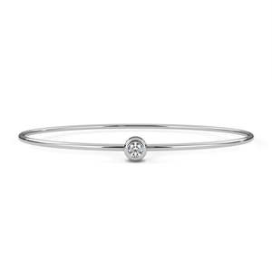 18K <b>Gold</b> Lab Grown Diamond Bracelet Beautiful Diamond Bracelets & <b>Bangles</b> - Product Image 5