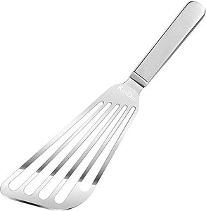 Vente en gros d'ustensiles de cuisine spatule en acier inoxydable à bas prix nouveaux couverts traditionnels bon marché en acier inoxydable faits à la main - Product Image 1