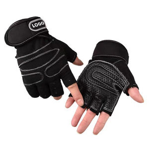 Hot Sale Leather Workout Fitness Gym Weight <b>Lifting</b> <b>Gloves</b> Adjustable Lightweight for Gym Training - Product Image 1