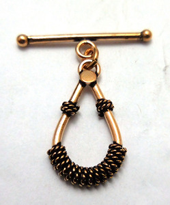 ตะขอ20X33MM บาหลีชุบเงินออกซิไดซ์ชุบเงินออกซิไดซ์ทองแดงชุบเงินสเตอร์ลิง18K ชุบทองอัญมณี B583ตะขอ - Product Image 4