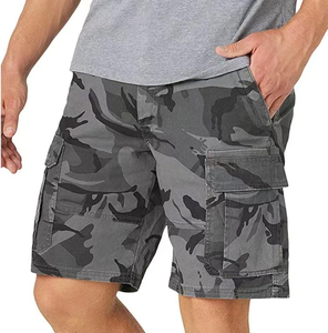 High quality comfortable custom Stylish Smart <b>Long</b> Length <b>Cargo</b> <b>Shorts</b> Men Men's Sport <b>Shorts</b> Multi Pocket Casual Cotton - Product Image 3