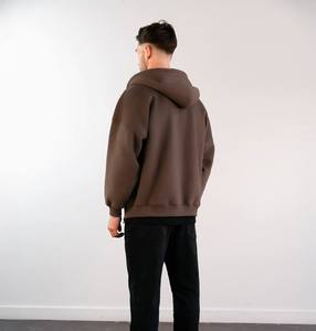 Nuevo diseño personalizado al por mayor cremallera Sudadera con capucha manga larga hombres ropa Streetwear transpirable Sudadera con capucha para hombres - Product Image 5