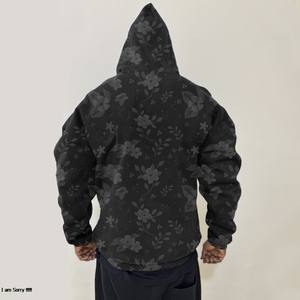 Sweat-shirt à capuche en molleton bouclette épais, coupe classique, personnalisable, uni, avec poche, essentiel pour l'automne, pour impression, vente en gros - Product Image 2