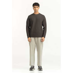 Camisetas de Corte Regular para Hombre, Tallas Grandes, Estampado Sólido, Tejido de Punto, 260 GSM, Etiqueta Personalizada, Número de Modelo MN-TS-WS25-042 - Product Image 1