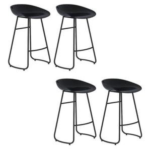 Tabouret de bar élégant en métal de fer avec un look vintage adapté aux cafés, restaurants et intérieurs de maison - Product Image 6