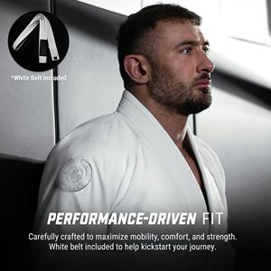 Kimono de Jiu-Jitsu Premium Personnalisé pour l'Entraînement et la Compétition en Arts Martiaux – Uniforme Durable en Tissage Perlé, Léger et Respirant - Product Image 2