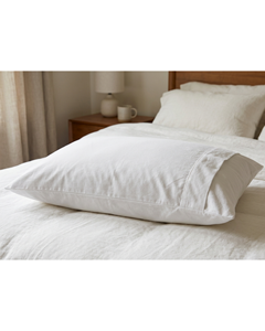 Hot Selling Luxury <b>White</b> Solid <b>Envelope</b> Closure Pillowcase Woven Technique for Home Living Room Sofa Cushions Hospital Hotel - Product Image 3