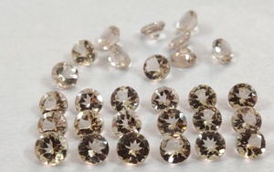 Morganita Natural Color Melocotón Redonda 7mm Facetada Excelente Calidad-Morganita Suelta - Product Image 3