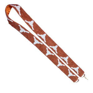 Sac à main perlé Sorority Gameday personnalisable séquentiel longue fermeture ouverte crochets détachables toile en nylon/coton polyester - Product Image 1