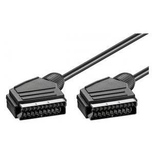 Câble audio-vidéo ICoc SCART 401 noir 1,5 m 11702 Cavo SCART - Product Image 2