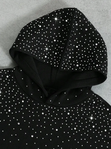 Sweat à capuche unisexe en molleton décontracté 100% coton, coupe régulière, personnalisable, séchage rapide, pour homme, en gros, taille plus - Product Image 4