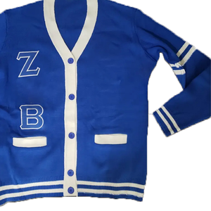 Veste universitaire courte laine rose manches en cuir vêtements de sororité fabricant de vestes de bombardier en vrac - Product Image 2