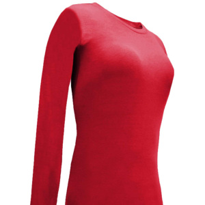 HOT SALE Breathable <b>Jersey</b> Fabric Stretch Shirts Full Sleeves <b>Women</b> Warm Nurse Underscrub Plain Medical Undershirt Hospital Use - Product Image 2