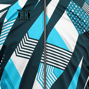 Chaqueta cortavientos ligera sublimada al por mayor para hombre, chaqueta Softshell, chaqueta sublimada deportiva, cortavientos para exteriores, chaquetas de montaña - Product Image 4