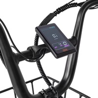 Vélo électrique pliable 1200W à trois roues antidérapant pour trajets urbains et extérieurs, avec double batterie 48V 30.5A, 20 pouces, entrepôt US