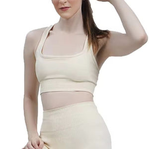 Nuevo Sujetador Deportivo para Mujer, Color Sólido, Soporte Alto, Sin Costuras, Top Deportivo para Gimnasio, Fabricante de Sujetadores Deportivos - Product Image 2