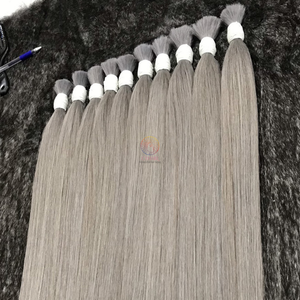 Cabello humano crudo ondulado natural a granel con cutícula virgen vietnamita sin procesar - Product Image 6