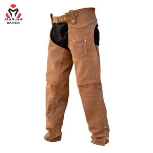 Pantalones de Motociclista de Cuero para Hombre, Calidad Premium, Protección, Confort para Viajes y Cruceros - Product Image 1