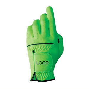 Gants de golf jaune noir en maille respirante de haute qualité pour enfants gauchers et droitiers vente en gros à bas prix - Product Image 2