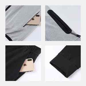 Vente en gros OEM Survêtement de gymnastique pour hommes Ensemble de survêtements en coton noir Combinaisons de jogging pour hommes Survêtements de fabrication pakistanaise - Product Image 2