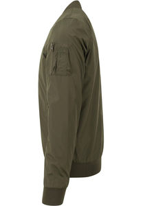 Veste coupe-vent sans col de haute qualité, enduite, disponible en couleurs personnalisées, pour un style formel printanier, avec logo frontal, imperméable et coupe-vent - Product Image 3