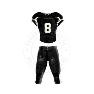 Precio al por mayor Ropa deportiva Uniforme de fútbol americano de la mejor calidad 100% Poliéster Hecho Pakistán - Product Image 1