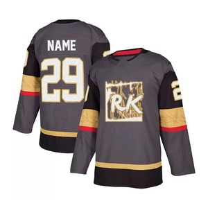 ชุดฮอกกี้น้ำแข็งแบบใหม่ คุณภาพสูง รับผลิตตามแบบ บริการ OEM ดีไซน์ล่าสุด ชุดทันสมัย ระบายอากาศได้ดี แห้งเร็ว 100% - Product Image 2