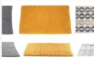 High Quality White <b>Bath</b> <b>Mat</b> Rectangular <b>Super</b> <b>Absorbent</b> Anti-slip Washable Quick Dry Minimalist Bathroom Rug Modern <b>Bath</b> <b>Mat</b> - Product Image 2