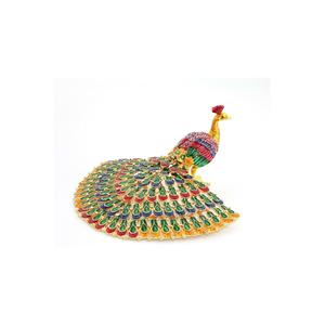 Figurina di pavone con pietre - Product Image 2