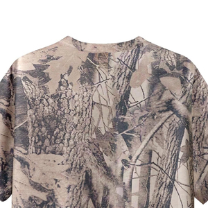 Camisetas con Diseño Creativo de Camuflaje de la Selva Impresas en 3D para Caza al Aire Libre, Camiseta de Manga Corta con Cuello Redondo para Hombre, Largo - Product Image 3