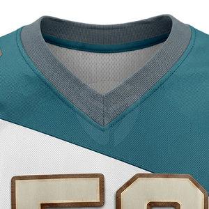 Maillot de football américain tendance pour hommes, tissu léger, design respirant, coupe confortable, idéal pour l'entraînement et les matchs - Product Image 5
