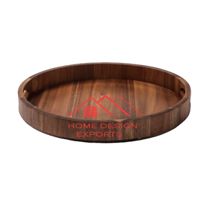 Assiette de service en bois de manguier de qualité supérieure dernière conception vente chaude pour cuisine chargeur en bois décoratif maison hôtel 100 pièces - Product Image 2